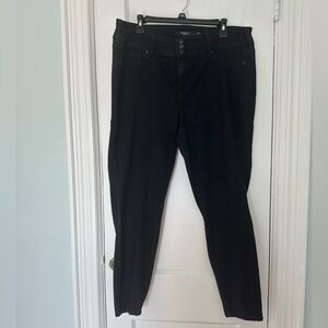 Torrid Black Skinny Women's Jeans Size 20R Three Button Fly Closure